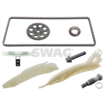 Kit de distribution par chaîne SWAG 62 10 0301 pour DODGE CHALLENGER 1.6 Racing - 207cv