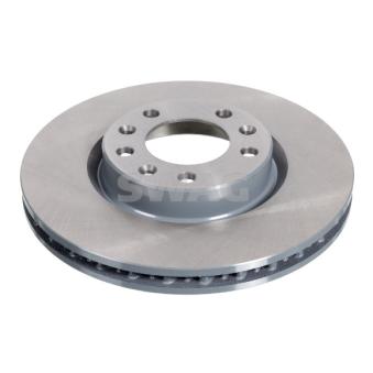 Jeu de 2 disques de frein avant SWAG 62 10 5715 pour IVECO DAILY 1.2 - 110cv