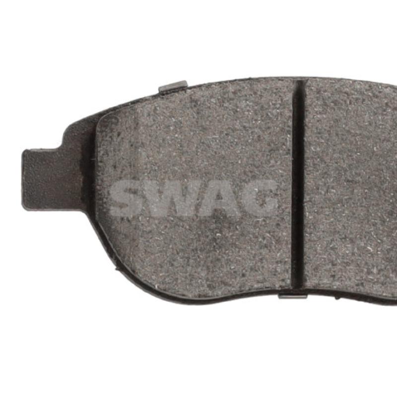 Jeu de 4 plaquettes de frein avant SWAG 62 91 6422 - Visuel 1