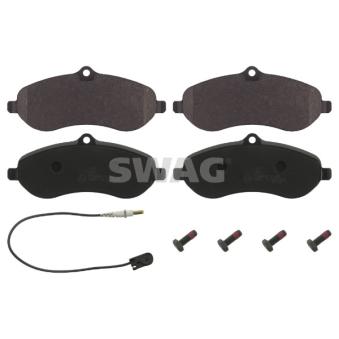 Jeu de 4 plaquettes de frein avant SWAG OEM 4254A1 Jeu de 4 plaquettes de frein avant SWAG OEM 4254A1