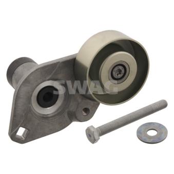 Tendeur de courroie, courroie trapézoïdale à nervures SWAG OEM 9651019180