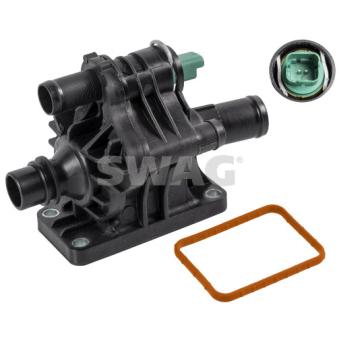 Boîtier du thermostat SWAG OEM 9647767180