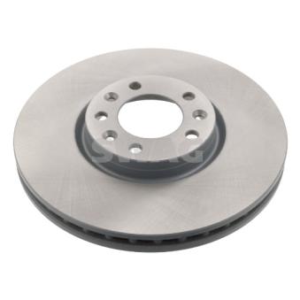 Jeu de 2 disques de frein avant SWAG 62 94 3865 pour IVECO DAILY 1.2 - 110cv