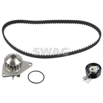 Pompe à eau + kit de courroie de distribution SWAG OEM 1610793180