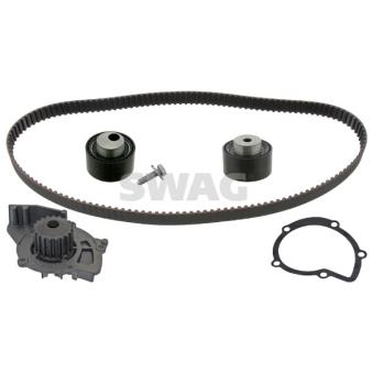 Pompe à eau + kit de courroie de distribution SWAG OEM 1609525380
