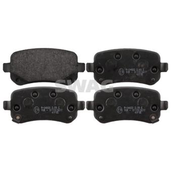 Jeu de 4 plaquettes de frein arrière SWAG OEM 68029887AA