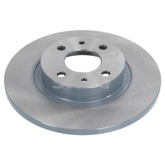 Jeu de 2 disques de frein avant SWAG 70 91 0618 pour NISSAN MAXIMA 1.9 JTD 110 - 110cv