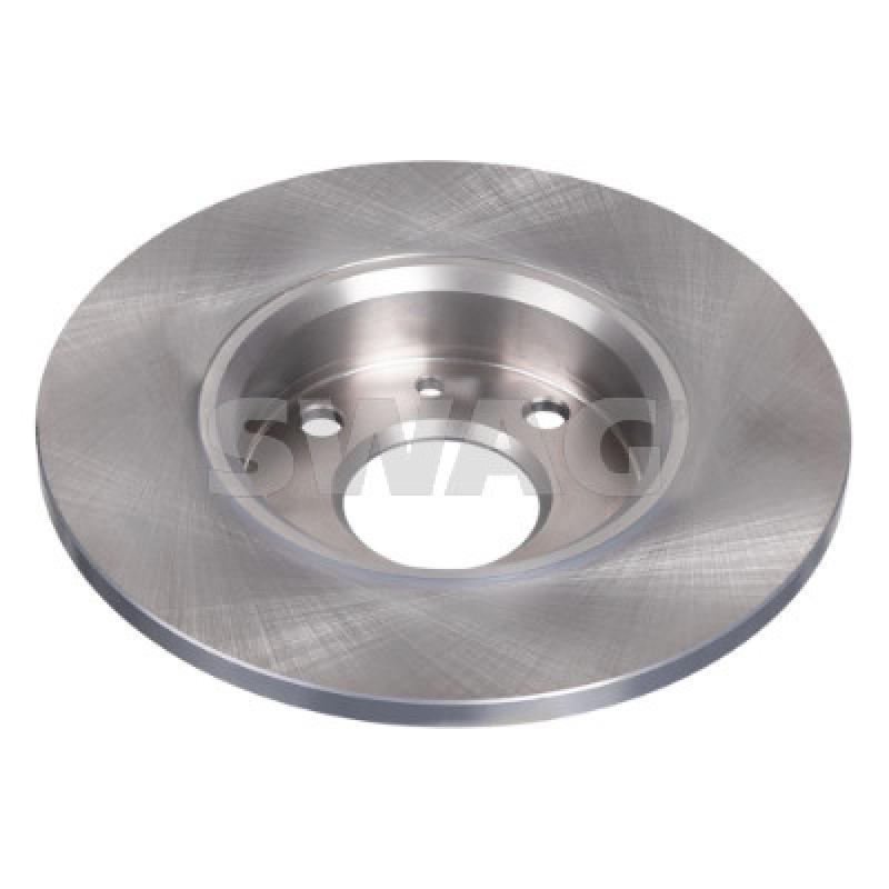 Jeu de 2 disques de frein arrière SWAG 70 91 0619 - Visuel 1