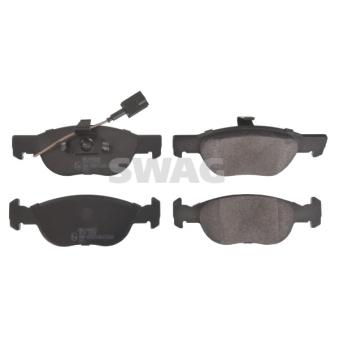 Jeu de 4 plaquettes de frein avant SWAG OEM 9947118