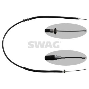 Tirette à câble, frein de stationnement SWAG OEM 46752977