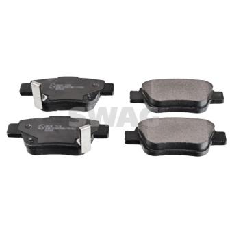 Jeu de 4 plaquettes de frein arrière SWAG OEM 0446605010