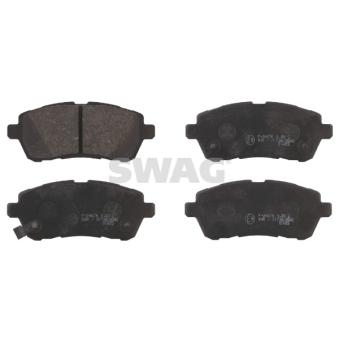 Jeu de 4 plaquettes de frein avant SWAG OEM 04465B1191