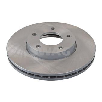 Jeu de 2 disques de frein avant SWAG 83 93 2765 pour LEXUS RX 2.0 CD - 110cv