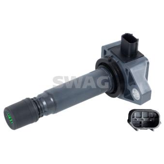 Bobine d'allumage SWAG 85 10 8236 pour HONDA CIVIC 1.8 - 140cv