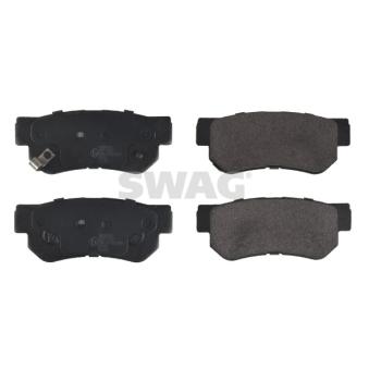 Jeu de 4 plaquettes de frein arrière SWAG OEM 583023KA40