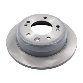 Jeu de 2 disques de frein arrière SWAG 90 93 1363 pour MAZDA 3 1.6 - 126cv