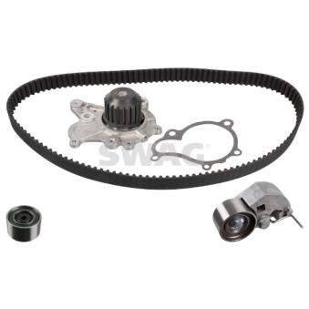 Pompe à eau + kit de courroie de distribution SWAG 90 93 2826 pour VOLVO V40 1.5 CRDi GLS - 110cv