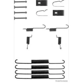 Kit d'accessoires, mâchoire de frein DELPHI LY1114