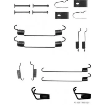 Kit d'accessoires, mâchoire de frein AUTOFREN SEINSA D31036A