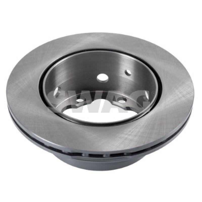 Jeu de 2 disques de frein arrière SWAG 99 91 0639 - Visuel 1