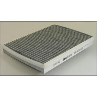 Filtre, air de l'habitacle MECAFILTER EKR7036 pour VOLKSWAGEN PASSAT 1.9 TDI - 110cv