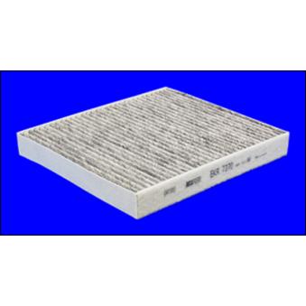 Filtre, air de l'habitacle MECAFILTER EKR7370 pour BENTLEY CONTINENTAL 1.0 TSI - 110cv