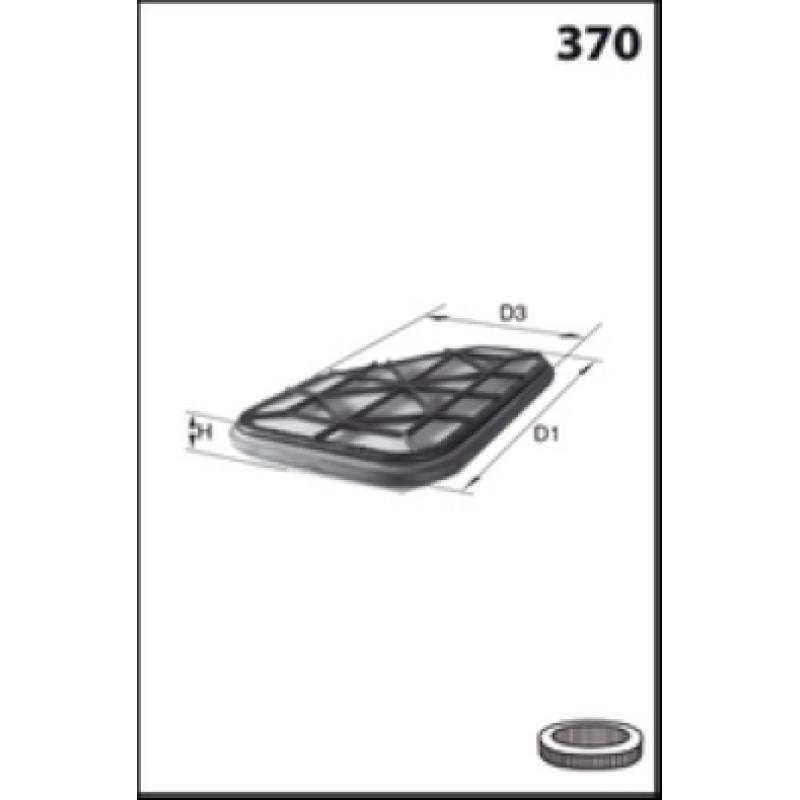 Filtre à air MECAFILTER EL3266 - Visuel 1