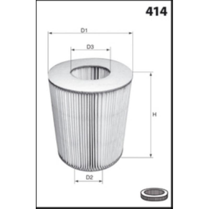 Filtre à air MECAFILTER EL3879 - Visuel 1