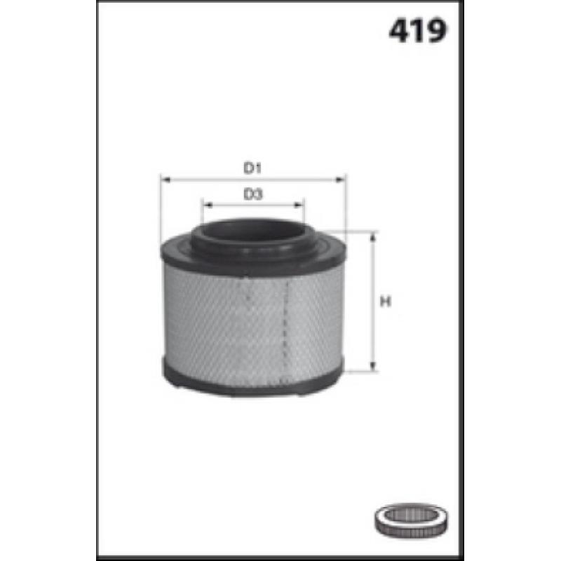 Filtre à air MECAFILTER EL9149 - Visuel 1