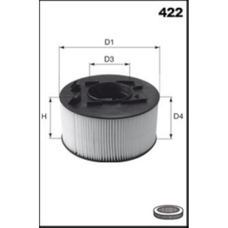 Filtre à air MECAFILTER EL9541 - Visuel 1