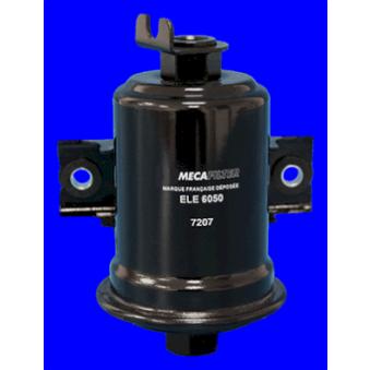 Filtre à carburant MECAFILTER ELE6050 pour MITSUBISHI COLT 1.6 - 110cv