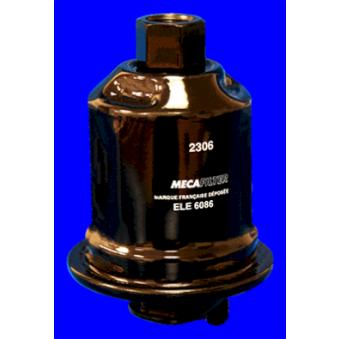 Filtre à carburant MECAFILTER ELE6086 pour LEXUS LS 400 - 264cv