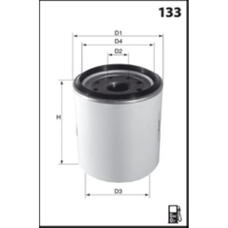 Filtre à carburant MECAFILTER ELG5220 - Visuel 1