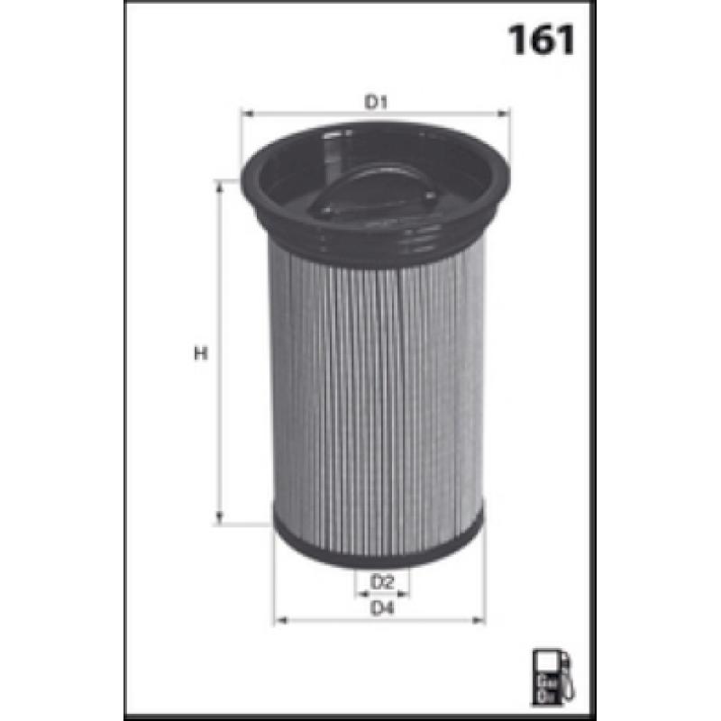 Filtre à carburant MECAFILTER ELG5295 - Visuel 1