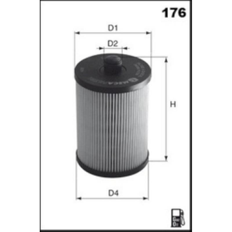 Filtre à carburant MECAFILTER ELG5377 - Visuel 1