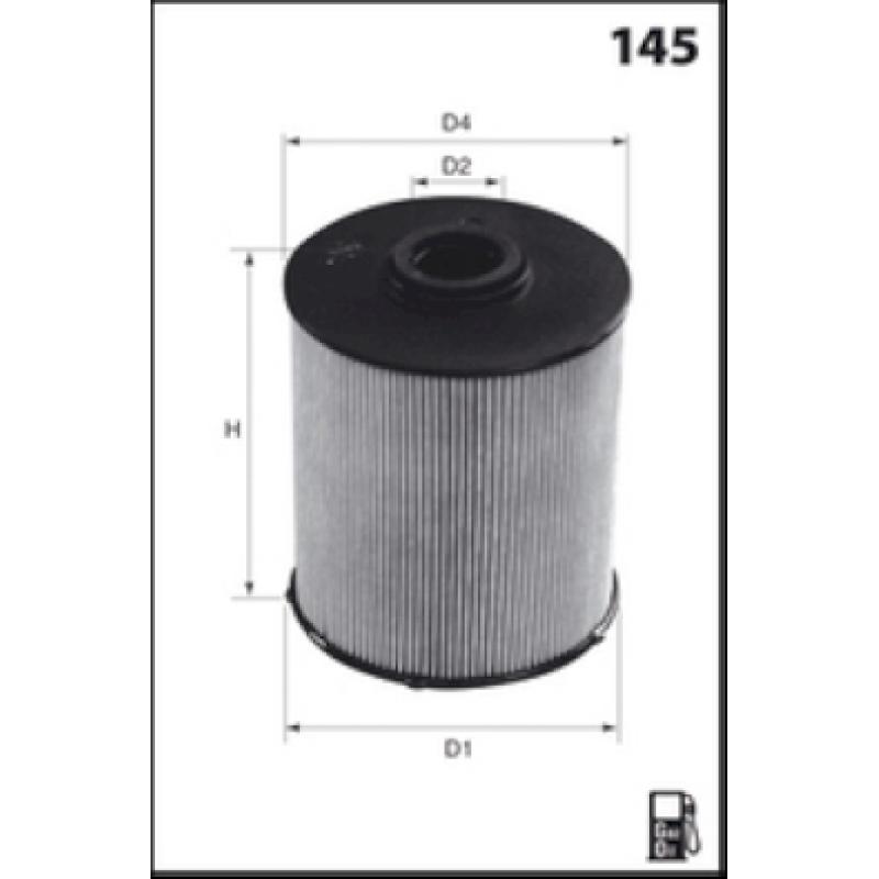 Filtre à carburant MECAFILTER ELG5472 - Visuel 1