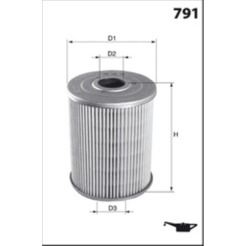 Filtre à huile MECAFILTER ELH4204 - Visuel 1