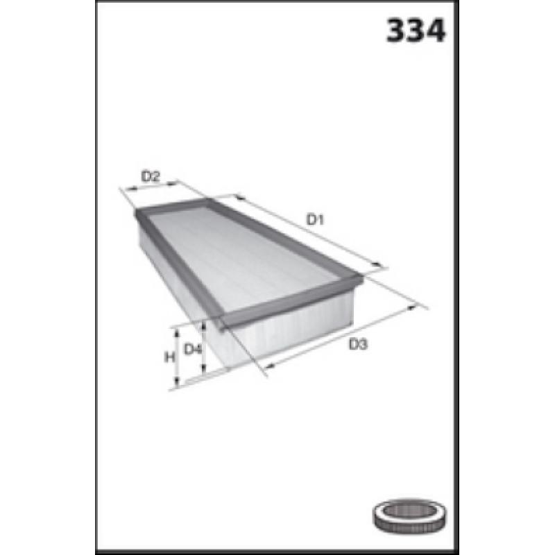 Filtre à air MECAFILTER ELP3792 - Visuel 1