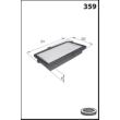 MECAFILTER ELP3872 - Filtre à air