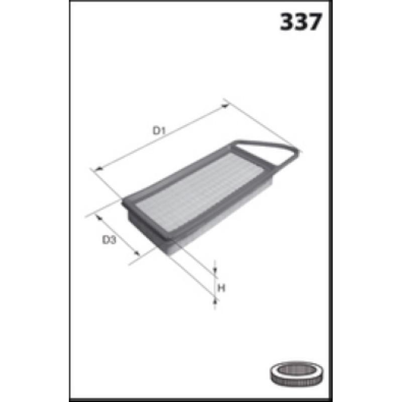 Filtre à air MECAFILTER ELP9207 - Visuel 1