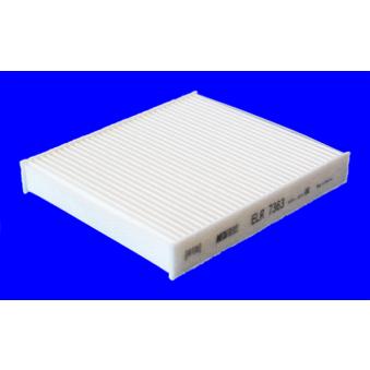 Filtre, air de l'habitacle MECAFILTER [ELR7363]