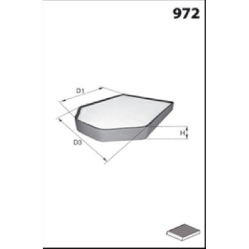 Filtre, air de l'habitacle MECAFILTER JKR7091 - Visuel 1