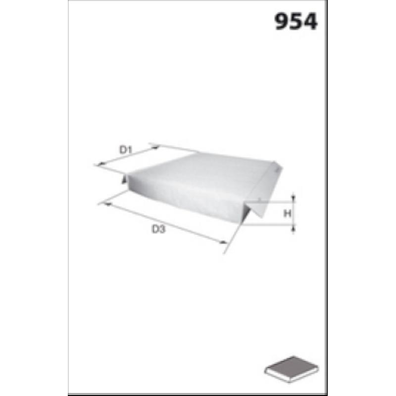 Filtre, air de l'habitacle MECAFILTER JKR7336 - Visuel 1
