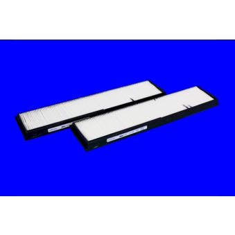 Filtre, air de l'habitacle MECAFILTER [JLR7080]