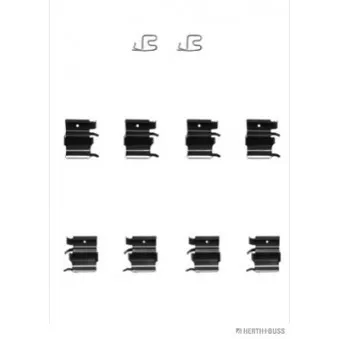 Kit d'accessoires, plaquette de frein à disque HERTH+BUSS JAKOPARTS J3665011