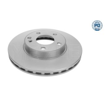 Jeu de 2 disques de frein avant MEYLE OEM 2464210012