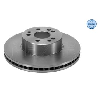 Jeu de 2 disques de frein avant MEYLE 015 521 2021 pour MERCEDES-BENZ CLASSE S S 280 - 193cv