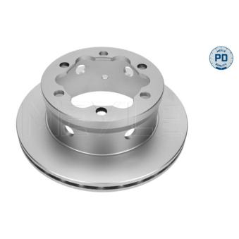 Jeu de 2 disques de frein arrière MEYLE OEM 2D0615601B