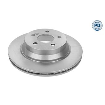 Jeu de 2 disques de frein arrière MEYLE OEM 2114230912