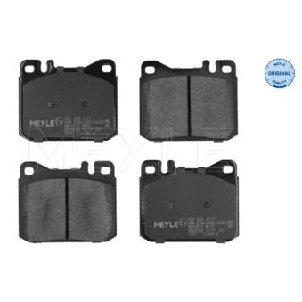 Jeu de 4 plaquettes de frein avant MEYLE OEM 0024200720